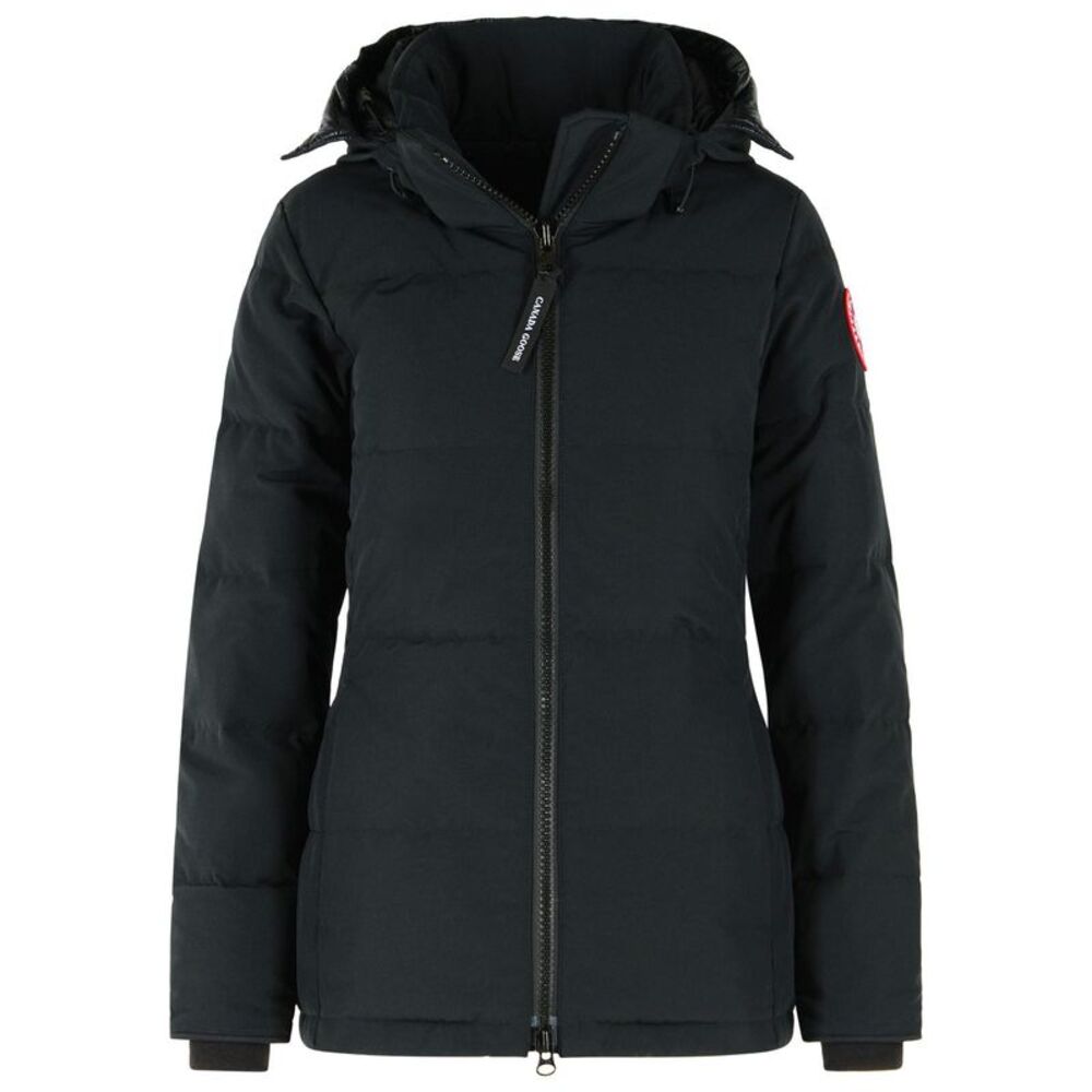 Canada Goose 'Chelsea' Black Recycled Polyester Parka Women